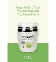 ECOWELL DİAMOND SERİSİ GİNKOLU YAŞLANMA KARŞITI YÜZ BAKIM KREMİ 50 ML