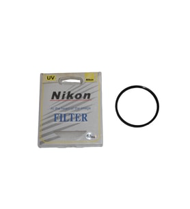 Nikon 62mm UV Filtre – Nikon D3500 D5600 D7500 Z50 Uyumlu  AF-S 35mm 1.8G DX, 18-140mm, 24-85mm Lensler İçin Koruyucu UV Filter