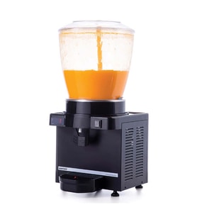 Samixir S22.DB Şerbetlik-22 litre soğuk içecek dispenseri-fıskiyeli-dijital-siyah
