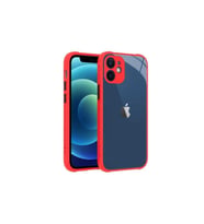 Apple iPhone 12 Mini Uyumlu Kılıf Zore Kaff Kapak (Kırmızı)