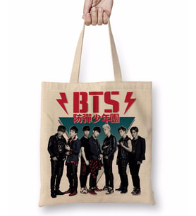 BTS 80's Vintage Bez Çanta Uzun Saplı