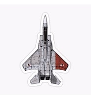 Jet Savaş Uçağı  Araba leptop için Sticker Yapıştırması 20Cm z1