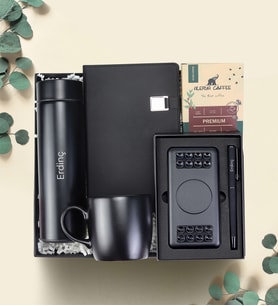 Kişiye Özel Termos Defter Kalem Welcome Kit Hediyesi