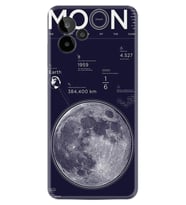 General Mobile GM 24 Pro Kılıf Resimli Desenli Baskılı Silikon Moon info 1424