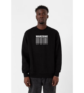Call Of Duty Warzone Buy Me Back Siyah Erkek 2ip Sweatshirt