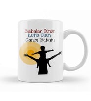 Babalar Günü Babaya Hediye 069 Kupa Bardak Porselen