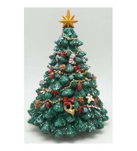 Melody O Tannenbaum Musicbox Kingdom 7quot Süslenmiş Noel Ağaç 1 Adet