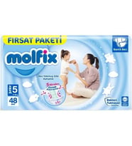 Molfix5 Beden Junior Dev Ekonomik Paket 48 Adet