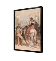 John Frederic Lewis Çerçeveli Mdf Tablo