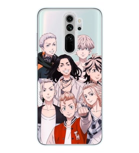 Xiaomi Redmi Note 8 PRO Uyumlu Tokyo Revengers Tasarımlı Şeffaf Telefon Kılıfı