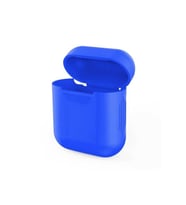 Apple Airpods Uyumlu Zore Standart Silikon Kılıf (Mavi)