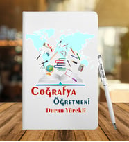 Coğrafya Öğretmenlerine Özel Defter Kalem Seti