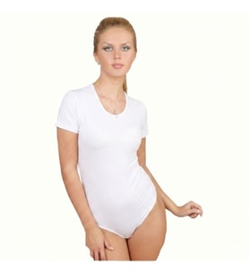 3 Adet Özlem Bayan Kısa Kollu Çıtçıtlı Kancalı Body 302
