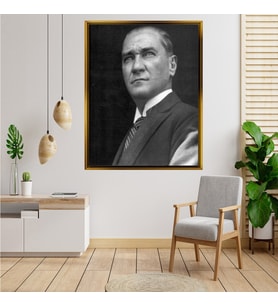 ÇERÇEVELİ ATATÜRK TABLO S93