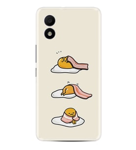TCL 303 Kılıf Resimli Desenli Baskılı Silikon Sweety Egg 1322