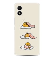 TCL 303 Kılıf Resimli Desenli Baskılı Silikon Sweety Egg 1322