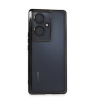Vivo V29 Lite Kılıf Razer Lensli Silikon - Siyah