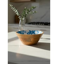 Mango Agacı Sunum Servis Kasesi & Dekoratif Kase 25 Cm Desenli