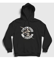 Presmono Unisex Siyah Hammer Black Label Society Kapüşonlu Sweatshirt 17068tt