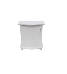 Kanki Pet 50 Cm MDF Bombeli Akvaryum Sehpa Beyaz 50x27x67 Cm
