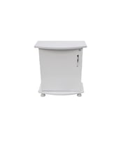 Kanki Pet 50 Cm MDF Bombeli Akvaryum Sehpa Beyaz 50x27x67 Cm