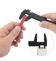 Hassas Plastik Kumpas 150mm - Çift Skalalı (mm/inç) Verniyeli Ölçü Aleti