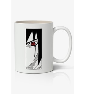 Naruto Susuke Anime Temalı Beyaz Porselen Kupa Bardak