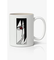 Naruto Susuke Anime Temalı Beyaz Porselen Kupa Bardak