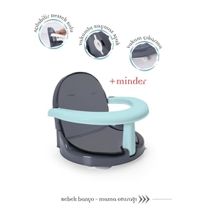 Perfecto Yandan Açılır Minderli Banyo & Mama Oturağı