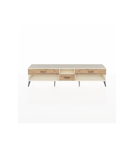 Arges TV Ünitesi Tek Raflı 3 Çekmeceli  220x30x51 Aytaşı-Aytaşı/Çam