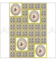 Artebella 1557K Mozaik Transfer 23x34 cm 