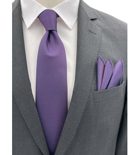 Brianze Mor Kravat Mendil Set