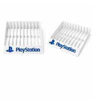 🎮 PlayStation Oyun Standı 10’lu Kapasiteli – Oyun Kutusu Düzenleyici Sert Plastik Stand Organizer 🎯