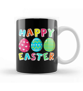 Happy Easter 06 Kupa Bardak Porselen