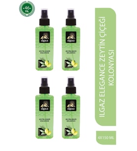 Elegance Series Zeytin Çiçeği Kolonyası 4 X 150 ml Elegance Series Sprey Kolonya