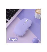 Macbook/Huawei/Samsung/Lenovo Uyumlu Şarj Edilebilir Sessiz Mouse Wifi Kablosuz Mouse Fare