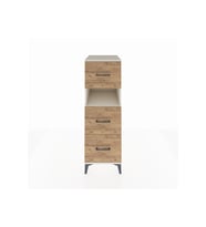 Kronos Dolap Tek Raflı 3 Çekmeceli 44x59x134 Aytaşı-Çam