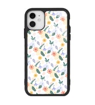iPhone 11 Uyumlu Minik Çiçekler Tasarımlı Glossy Telefon Kılıfı