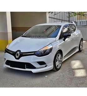 Renault Clio 4 Sport Ön Ek Plastik Siyah karlık-ön-ek-bodykit 2016 2017 2018 2019 Makyajlı Kasa