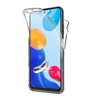 Microsonic Xiaomi Redmi Note 11 Kılıf 6 Tarafı Tam Full Koruma 360 Clear Soft Şeffaf (Renksiz)