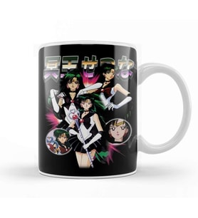 Sailor Moon Pluto Kupa Bardak Porselen