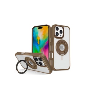 Joko Apple İphone 16 Pro Banza Magsafe Standlı Kapak - Kahverengi