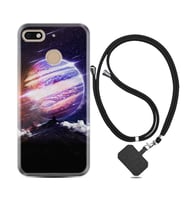 General Mobile GM8 Go GM9 GM20 Pro Plus Kılıf Boyun Askılı Silikon Super Planet 1797