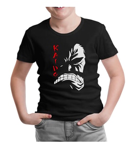 One Piece - Kaido Siyah Çocuk Tshirt