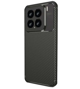 Mi 15 Kılıf Auto Focus Karbon Kapak - Siyah