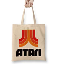 Atari Logo Bez Çanta Uzun Saplı