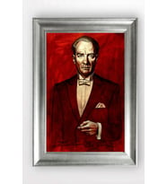 Gümüş Çerçeveli Atatürk Tablo cv862