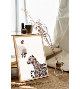 Ahşap Çerçeveli Poster Çerçeve Tekli Tablo Modern Çerçeve Dekorasyon Ev Dekoru (Natural)