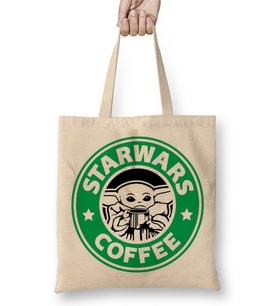 Star Wars Yoda 01 Bez Çanta Uzun Saplı