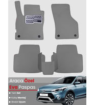 HYUNDAİ i20 ACTİVE (2015-2019) Uyumlu EVA Paspas Tam Set–Araca Özel,Kolay Montaj,Su Geçirmez